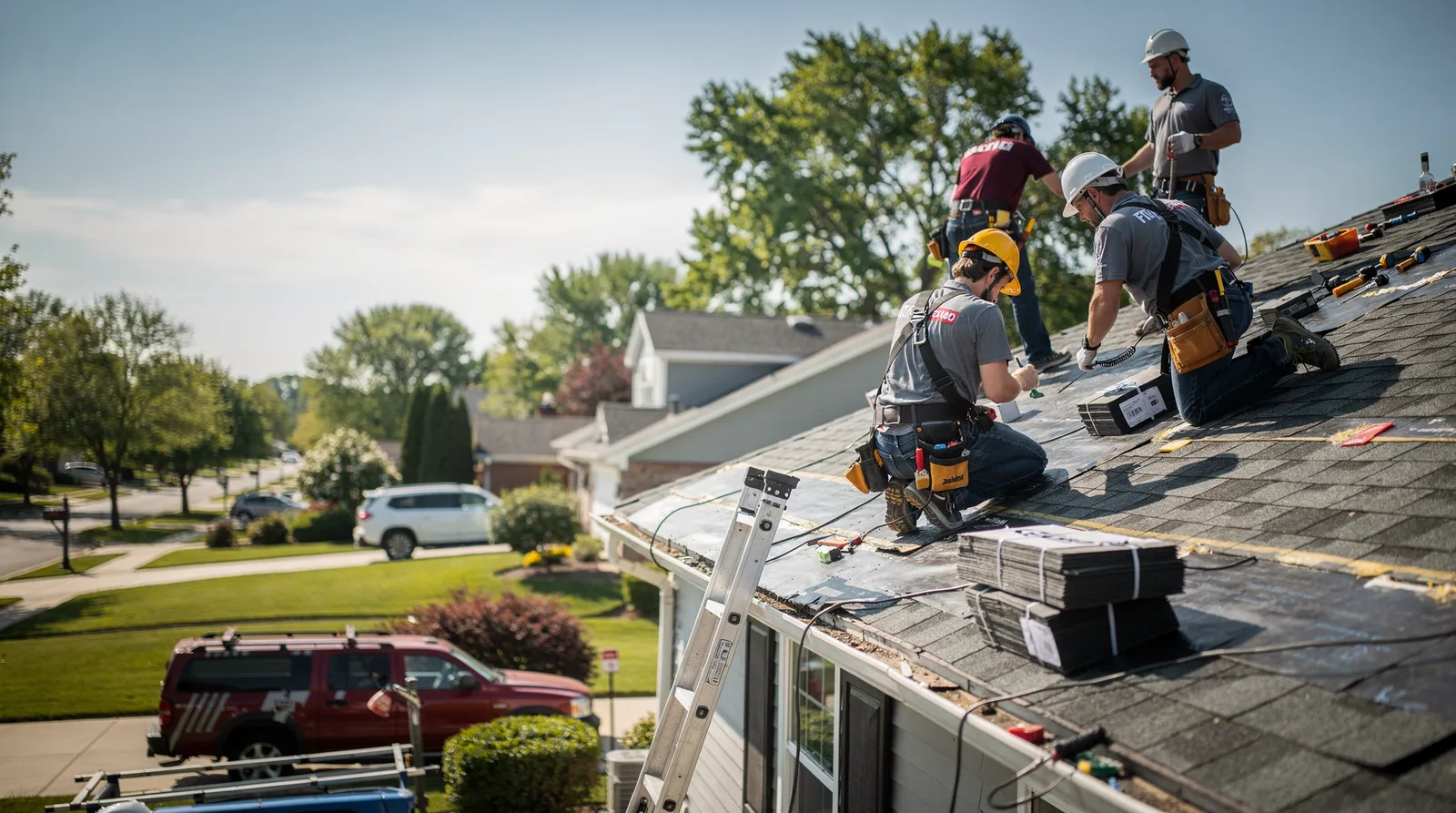 Roof Repair in Camp Grove, IL around you